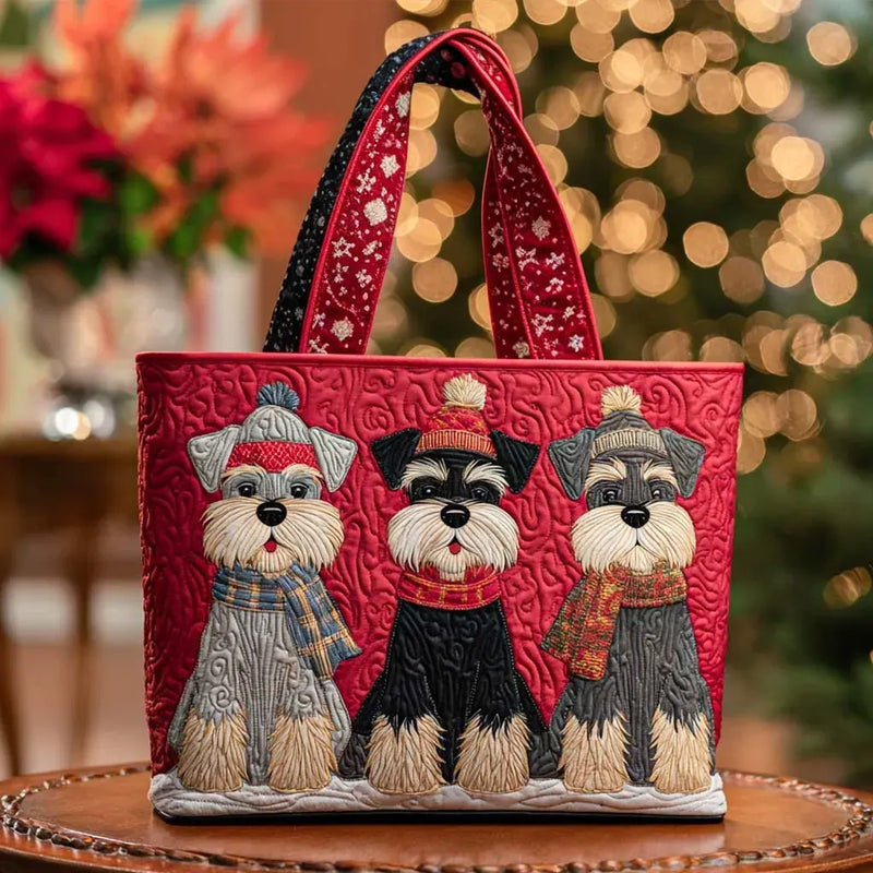Sac à main - Trio de schnauzers