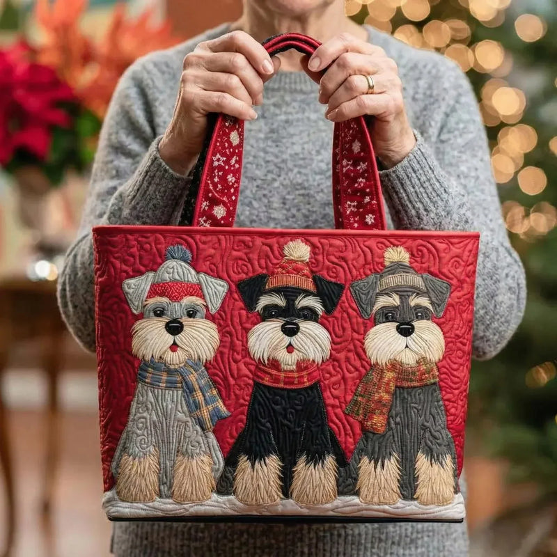 Sac à main - Trio de schnauzers